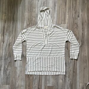 Melló Day White Hooded Sweater